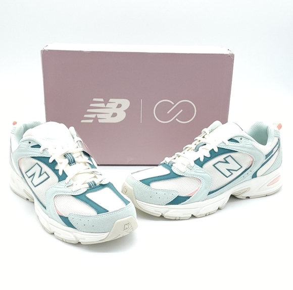 New Balance Shoes - New Balance 530 CALIA Green Mint Pink MR530CGP Running Shoes Size 10.5